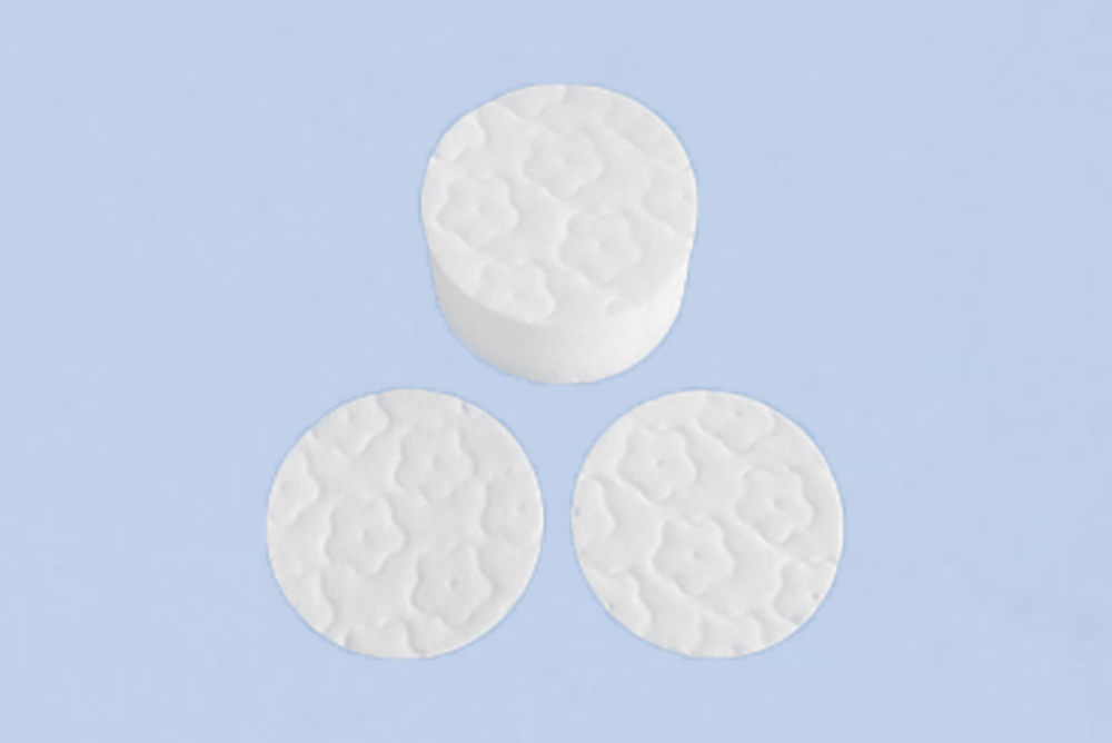 Φ8cm Round cotton pad(plum flower)