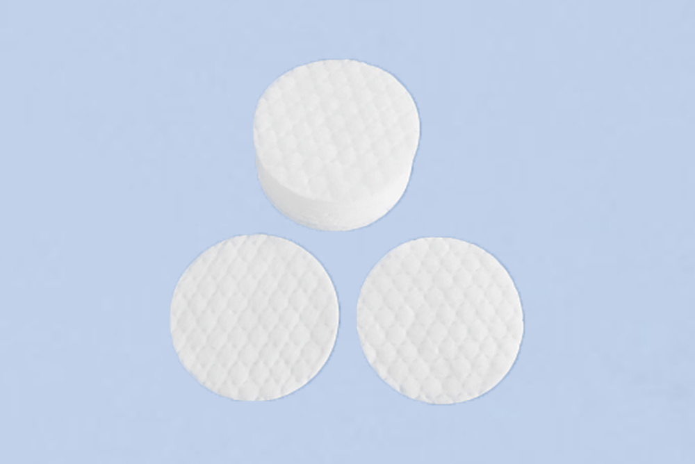 Φ8cm round cotton pad (floral)